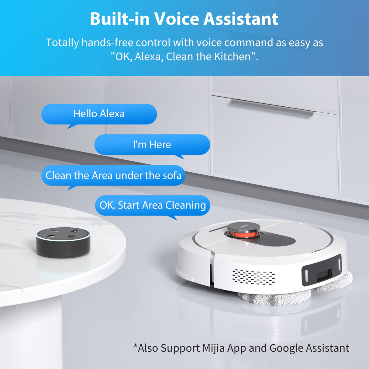 ROIDMI Eva Base Cleaning Robot (Blanco)
