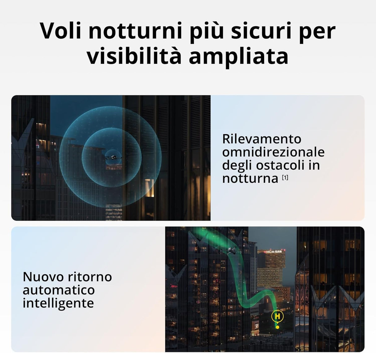 Pack DJI Air 3S Vuela Más (RC-N3), dron con gran angular con CMOS 1" y telecámara media, vídeo 4K/60 fps HDR, detección de obstáculos omnidireccional en escenas nocturnas y 3 baterías para volar más