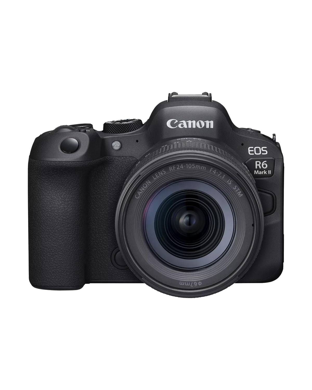 Canon EOS R6 Mark II | Cámara Mirrorless Full Frame | 24,2 MP, 40 fps, Vídeo 4K, Dual Pixel AF II, Wi-Fi y Bluetooth | Cámara para Baja Iluminación | + RF 24 105mm f 4 7.1 IS STM