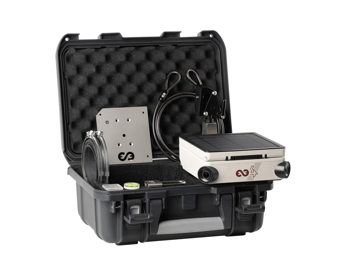 Enlaps Pack Tikee 4 con funda rígida - Cámara de lapso de tiempo 6K y accesorios