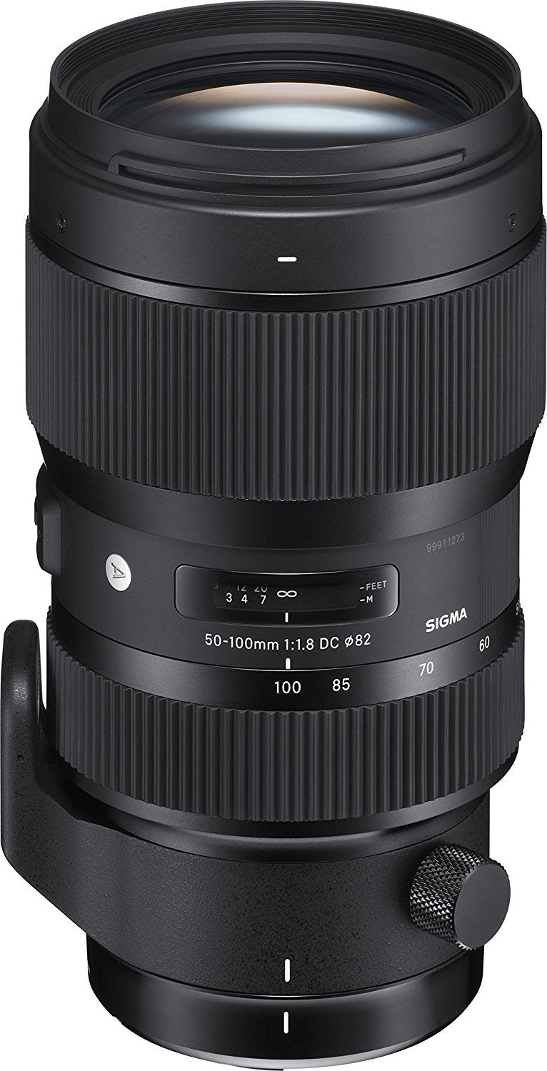 SIGMA 693955 - Objetivo SIGMA 50-100mm F1.8 DC HSM Art para Nikon, Color Negro