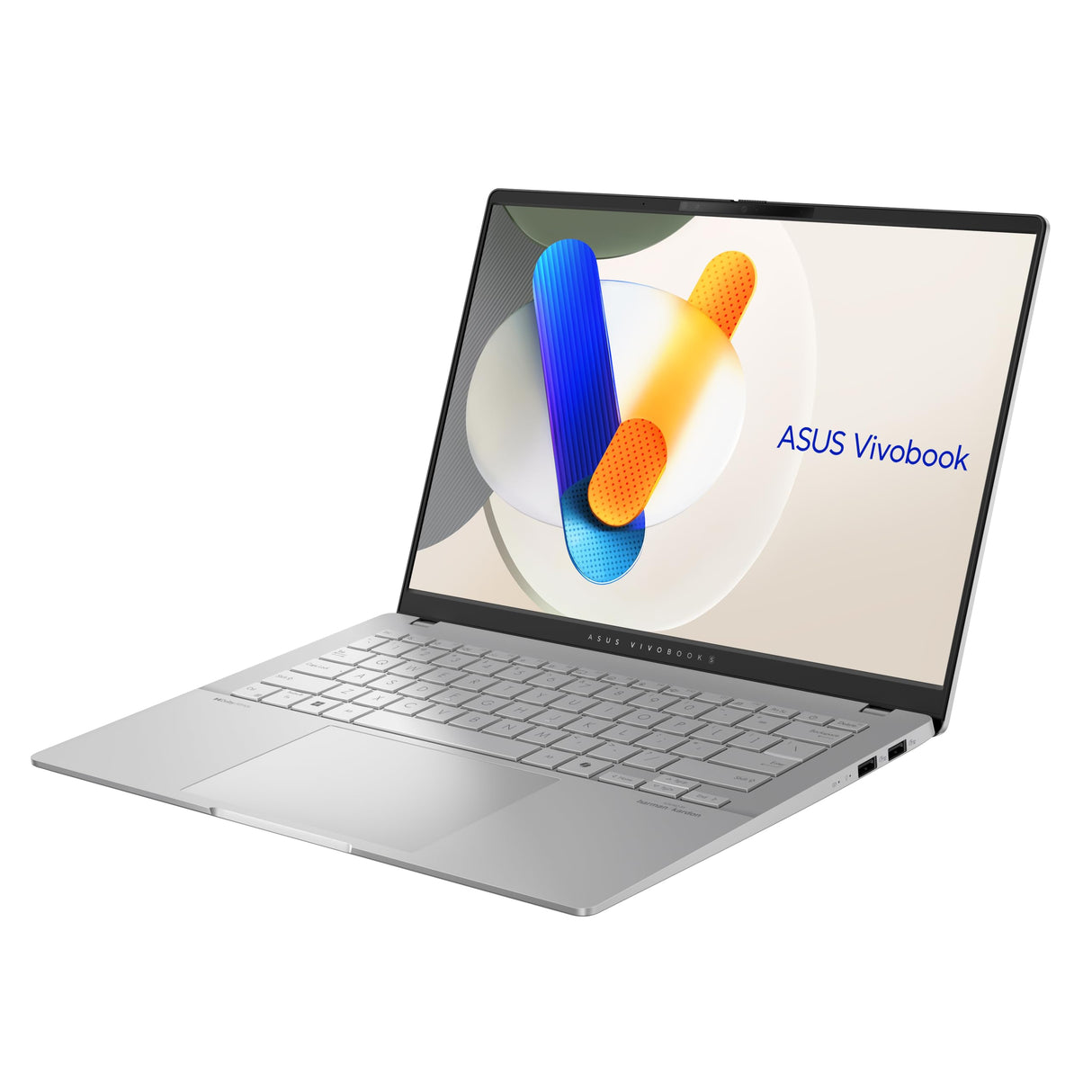 ASUS Vivobook S 14 OLED OLED M5406NA-QD162W - Ordenador Portátil 14" WUXGA (AMD Ryzen 5 7535HS, 16GB RAM, 512GB SSD, Radeon 660M, Windows 11 Home) Plata Fría - Teclado QWERTY español