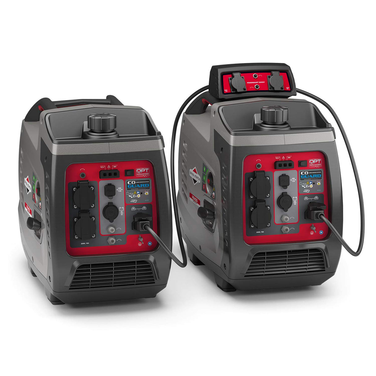 Briggs & Stratton Generador Portátil Inverter PowerSmart Series P2400, 2400 Watt/1800 Watt es Potencia Limpia, Ultra silencioso y Ligero, W