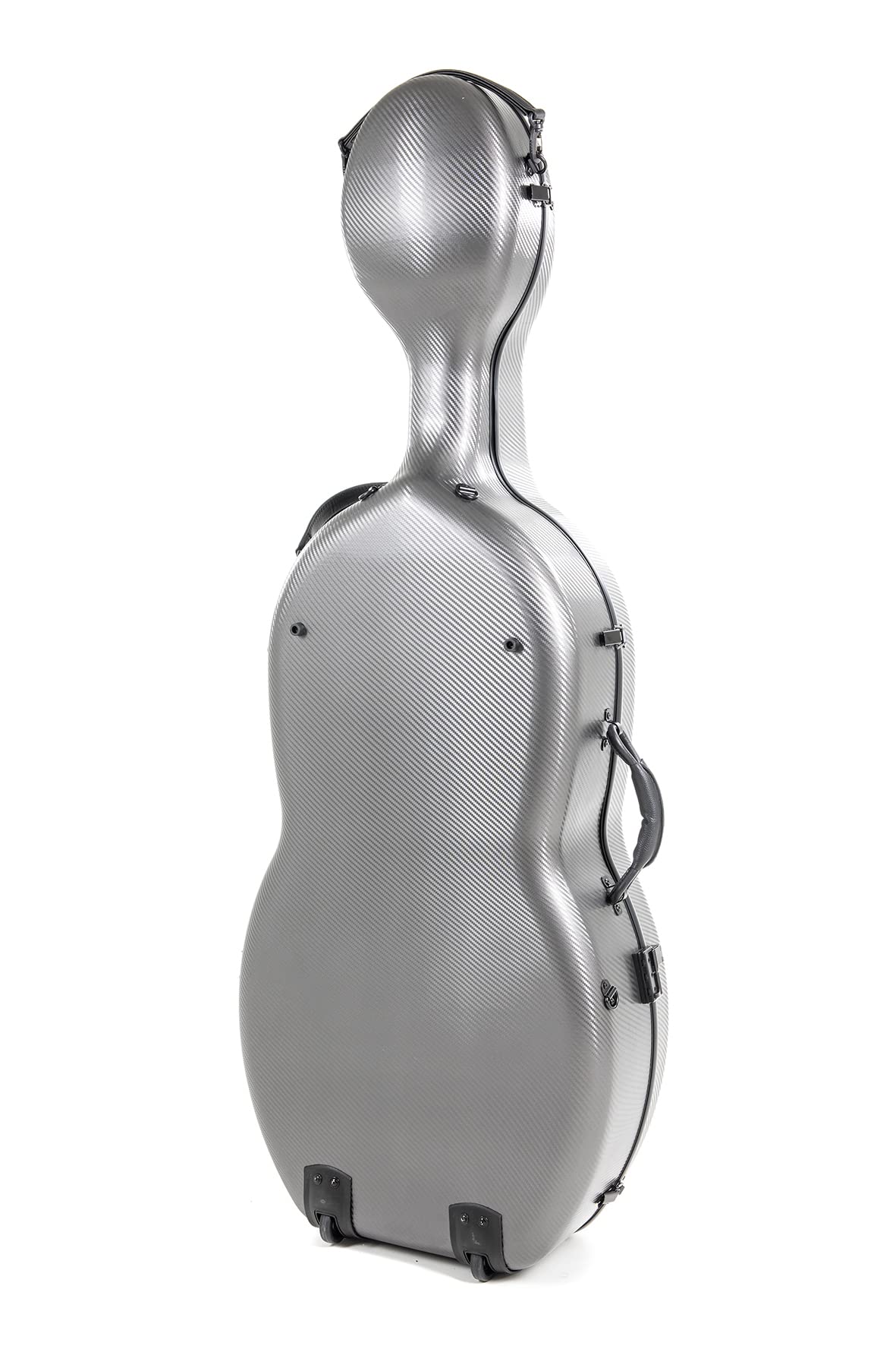 Gewa PS353126 Estuche Cello Policarbonato 4.6, 4/4 Gris Rolly