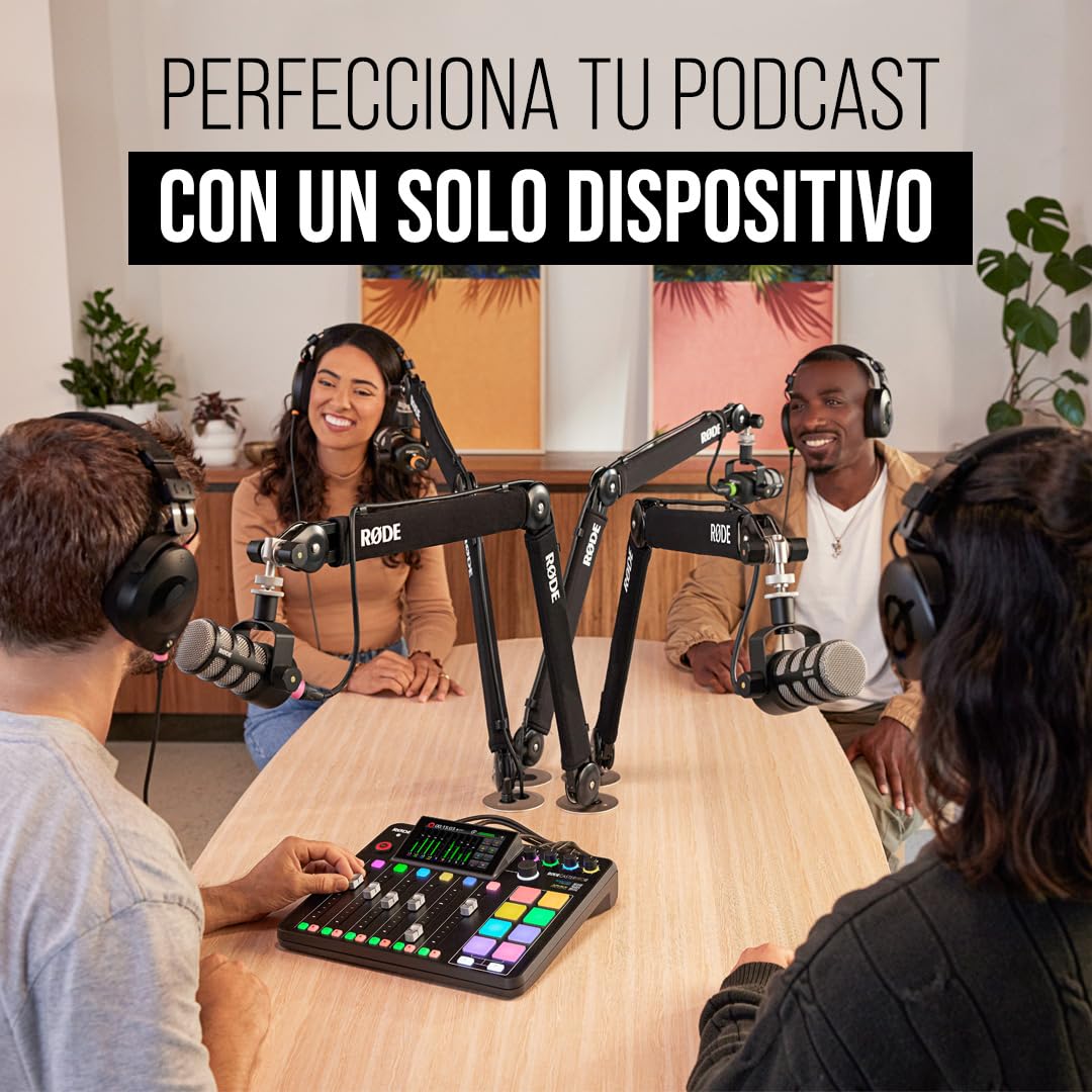 RØDE RØDECaster Pro II RØDECaster Pro II de RØDE, solución de producción todo en uno para podcasts, transmisiones, producción musical y creación de contenido