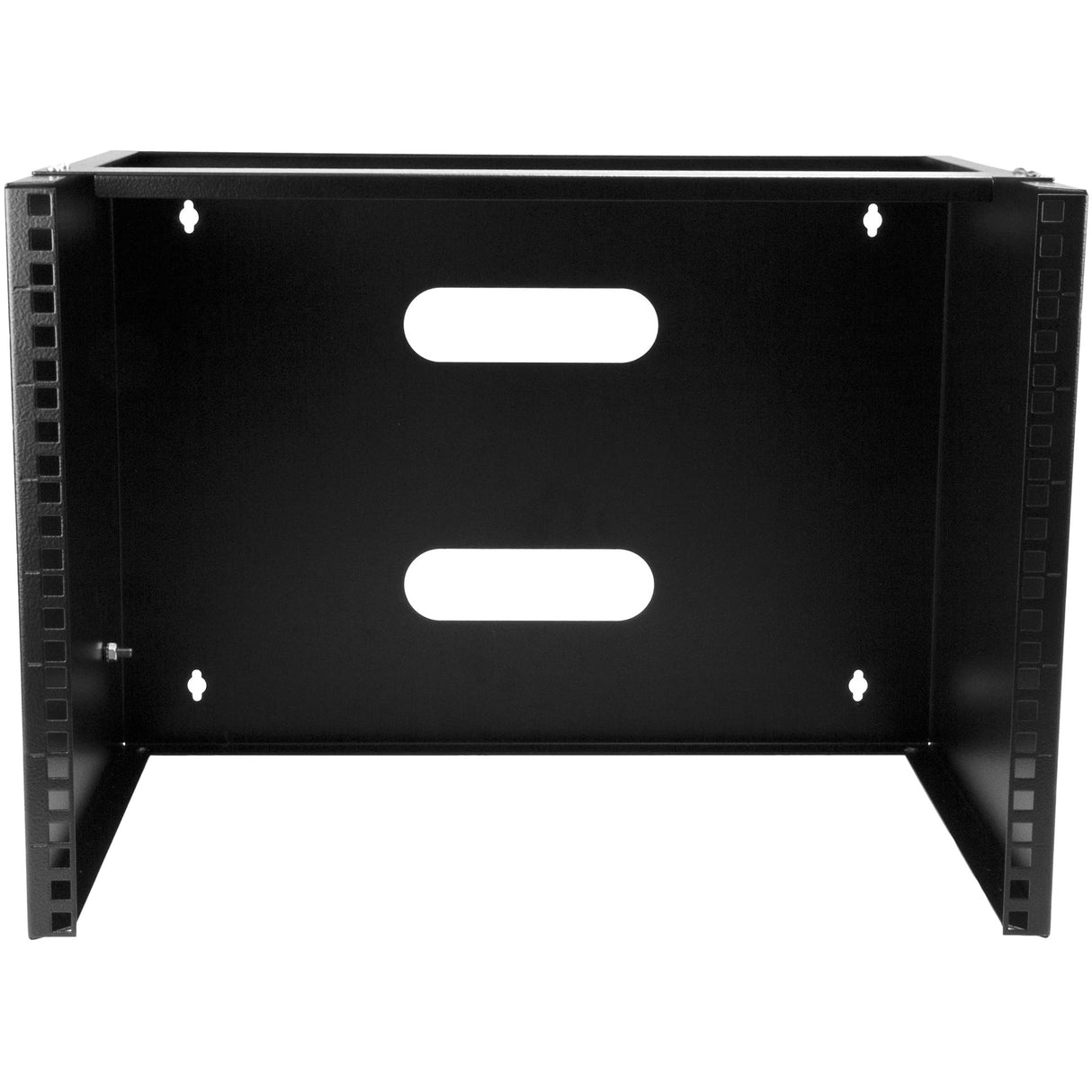 StarTech.com Rack de Pared 8U Panel de Conexiones - 34,93 cm de Profundidad - Armario Rack (19") para Servidores y Equipos de Red Poco Profundos - Rack 8U con Capacidad de carga: 36,3 kg (WALLMOUNT8)