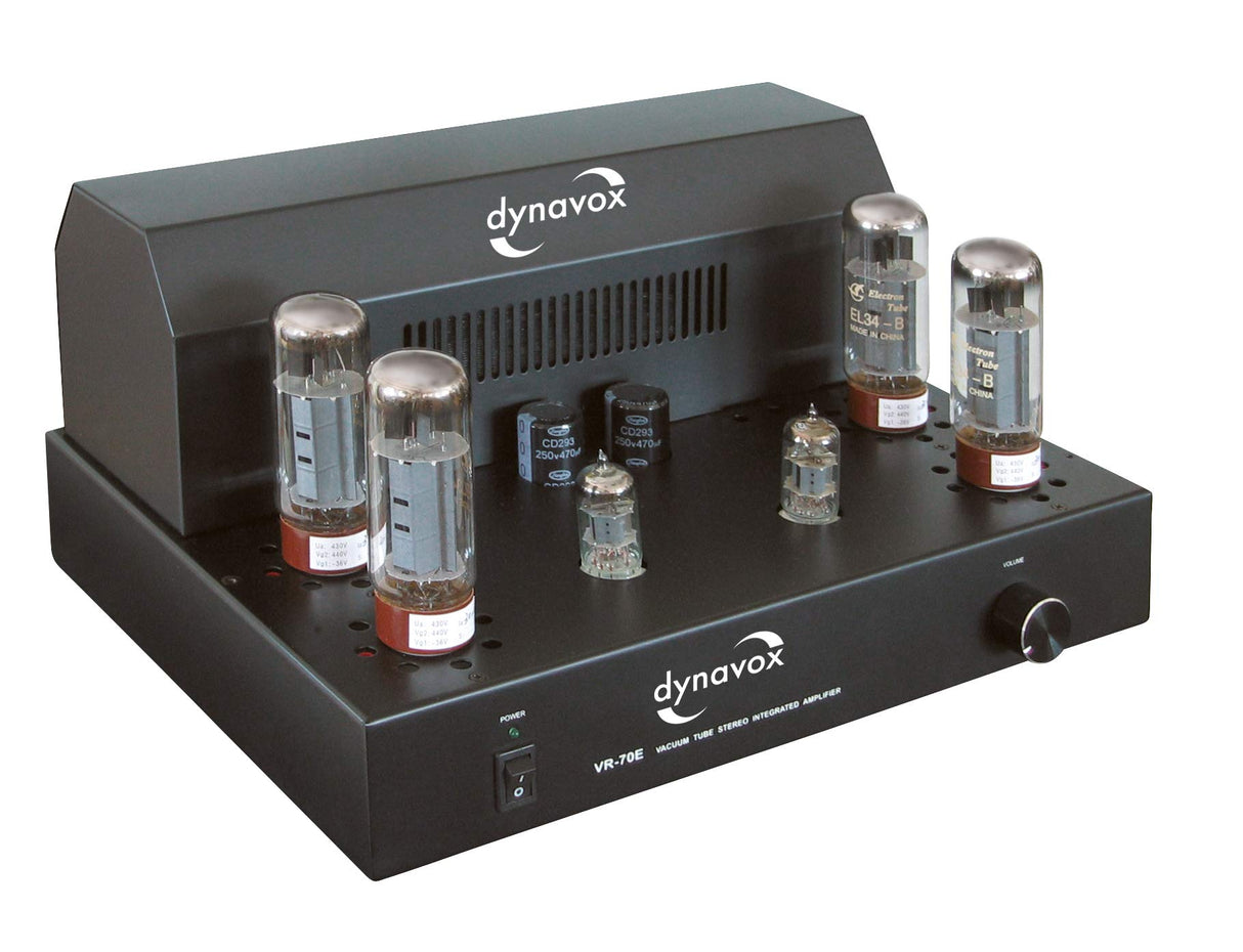 Dynavox VR-70E II - Amplificador valvular Integrado, Color Negro (Importado)