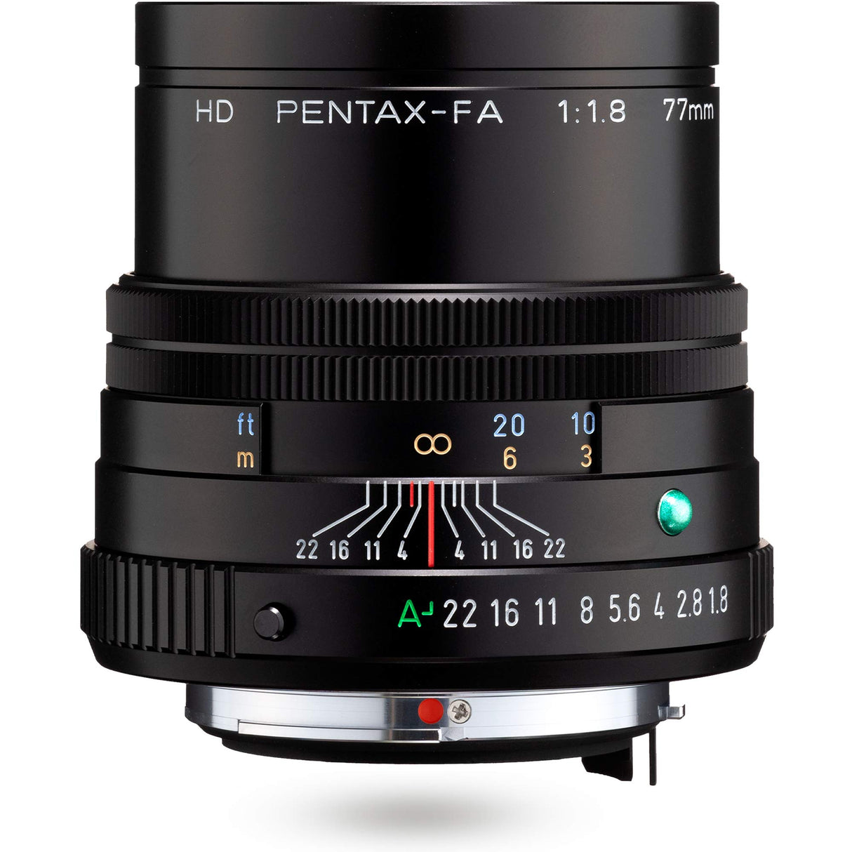 Pentax PENTAX-FA 77mmF1.9 Limited - Telebrantaje Ligero, por Ejemplo, para Retratos con Revestimiento HD, para el Sistema Pentax K con Sensor de 35 mm, 27880
