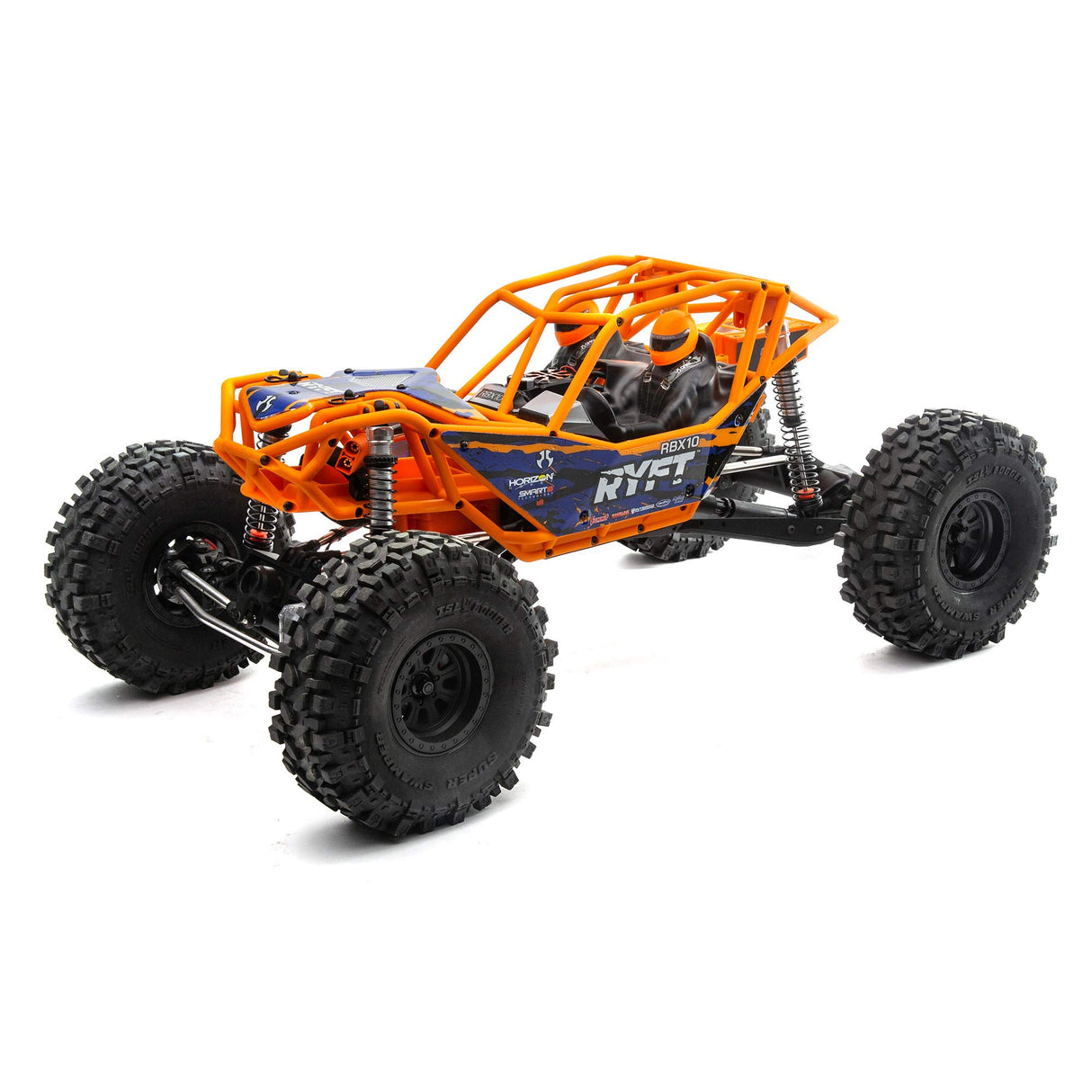 Axial 1/10 RBX10 Ryft 4WD Brushless Rock Bouncer RTR, Naranja