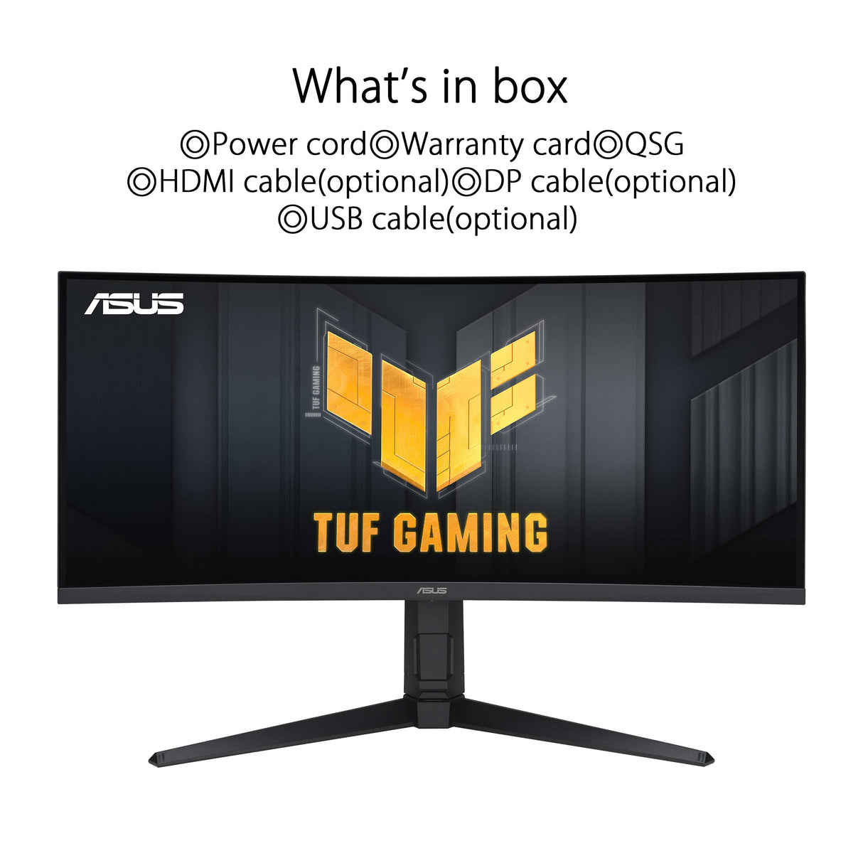 Asus TUF Gaming VG34VQEL1A - Monitor Gaming Curvo de 34 Pulgadas, UWQHD, 100 Hz, Extreme Low Motion Blur, Freesync, 1ms MPRT, 125% sRGB, HDR