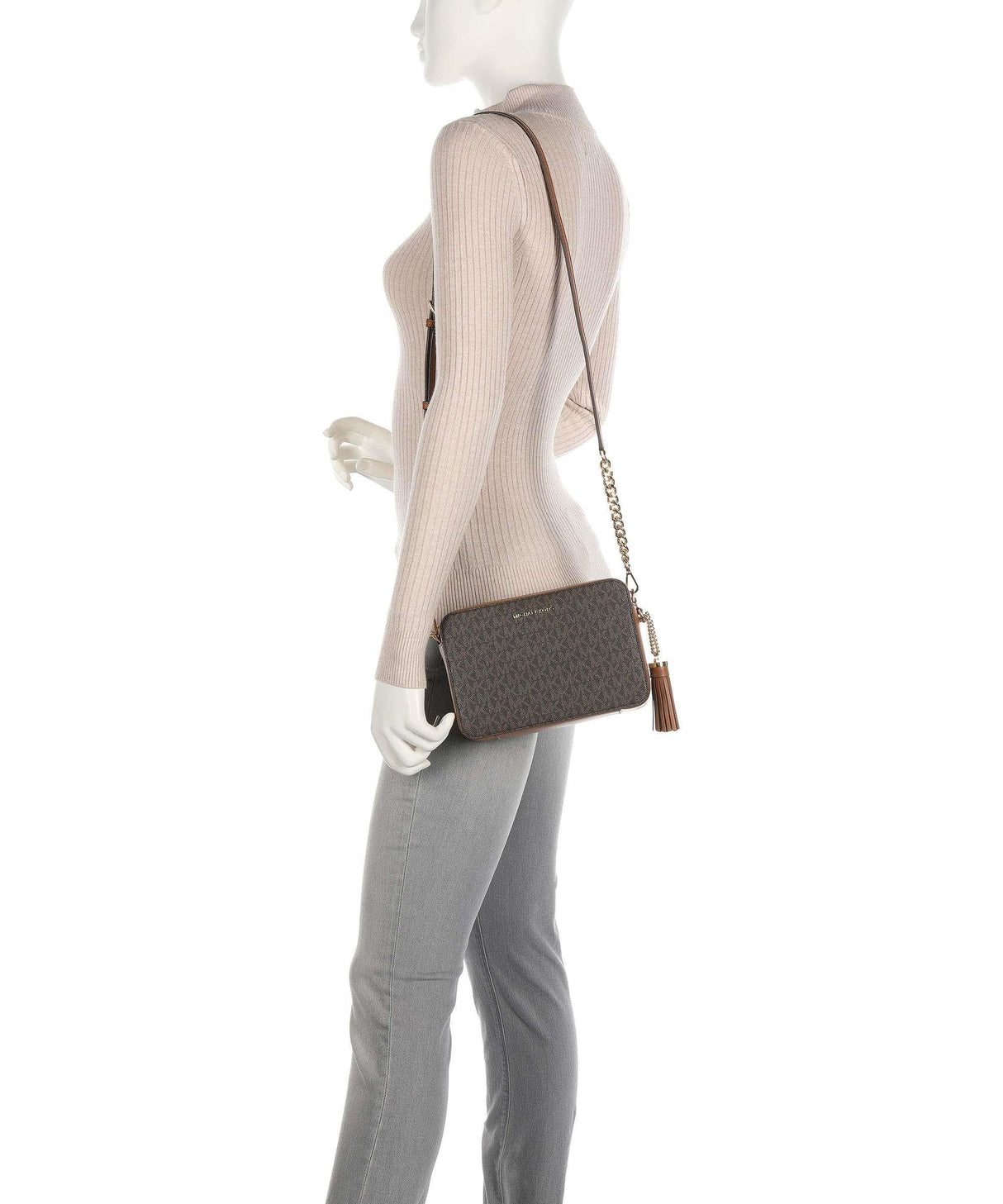 Michael Kors 32F8GF5M2B-200 JET SET MD CAMERA BAG Women marrón Size One Size