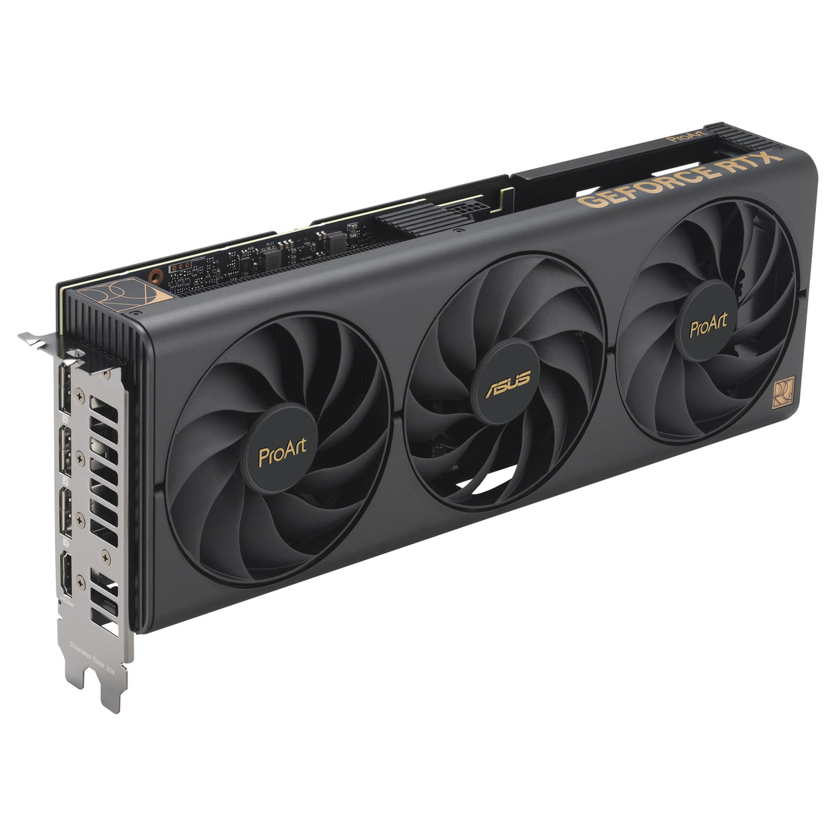 ASUS ProArt GeForce RTX 4070 Super OC Edition 12GB GDDR6X - Tarjeta gráfica (PCIe 4.0, 12GB GDDR6X, DLSS 3, HDMI 2.1a, DisplayPort 1.4a)