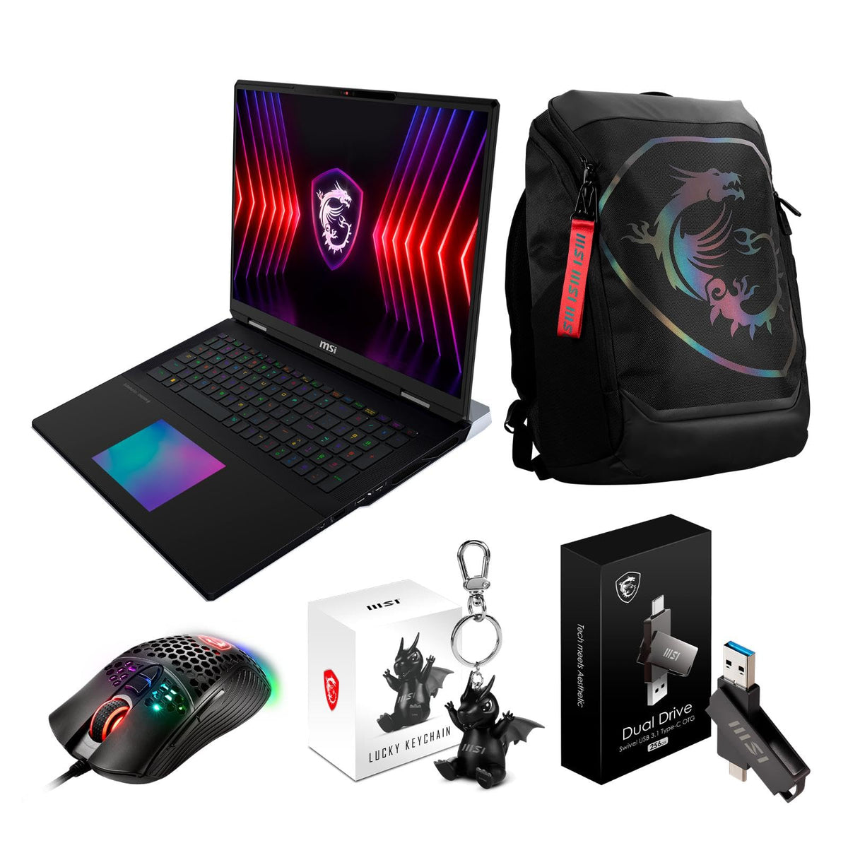 MSI Titan 18 HX A14VIG-080ES - Ordenador portátil 18" (Intel Core i9 14900HX, RAM 32GB x 2, RTX 4090, 2TB SSD, Windows 11 Home) Core Black - Teclado QWERTY español
