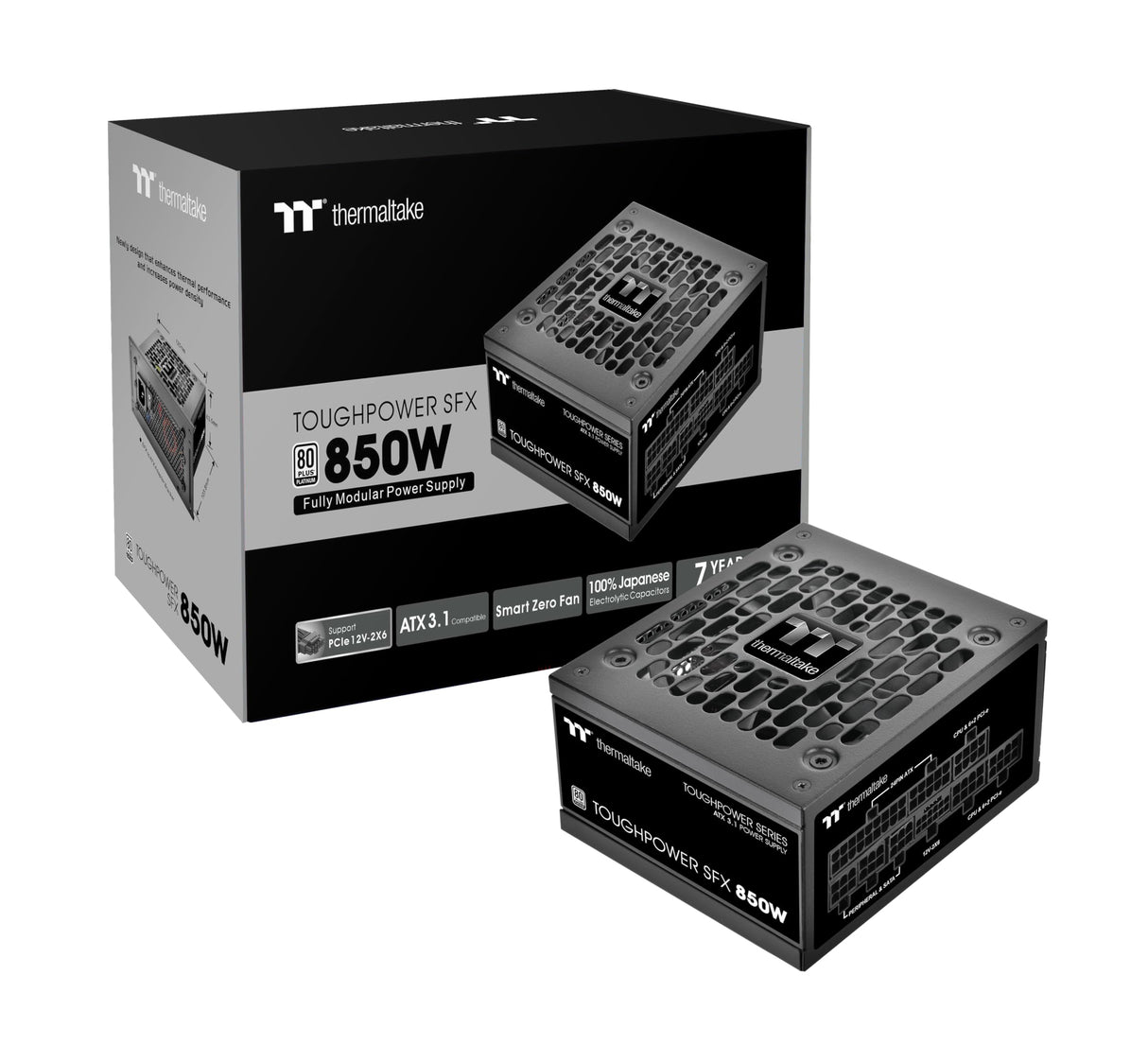Thermaltake Toughpower SFX 850W | ATX 3.1 | Modular | 80Plus Platinum