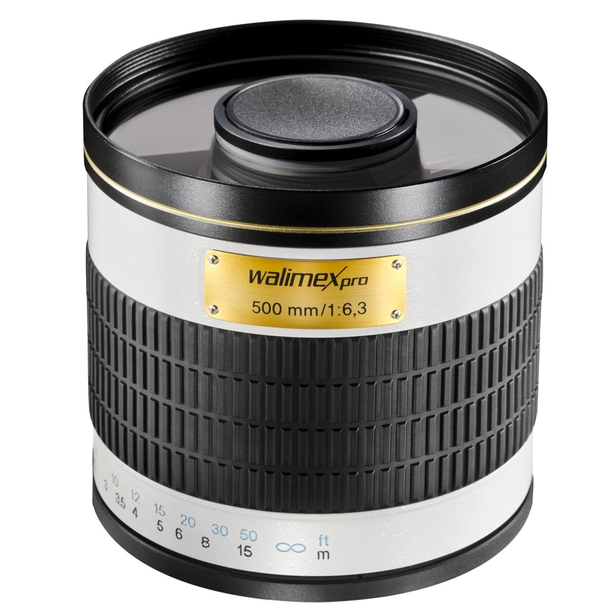 Walimex 15541 - Objetivo para Nikon (Distancia Focal Fija 500mm, Apertura f/6.3) Color Negro y Blanco