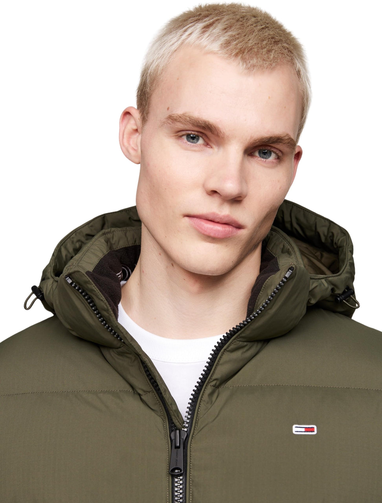 Tommy Jeans Tjm Essential Down Jacket Ext Dm0dm19786 Chaqueta, Verde (Fatigue Green), XXL para Hombre