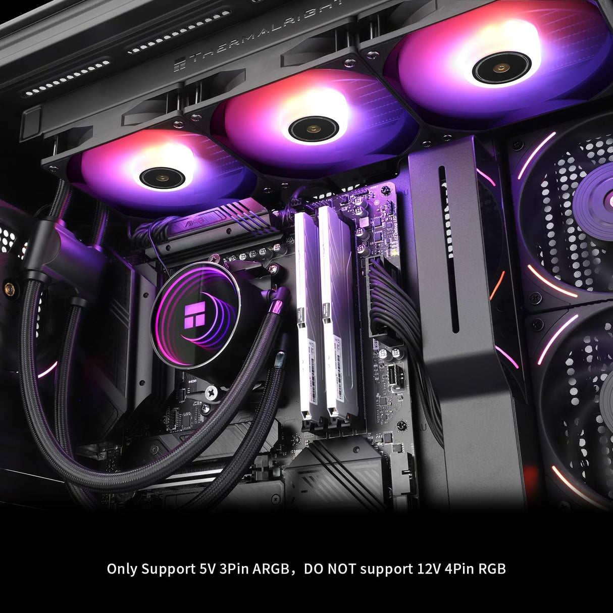 Thermalright Frozen Notte 360 (negro) - Watercooling AIO