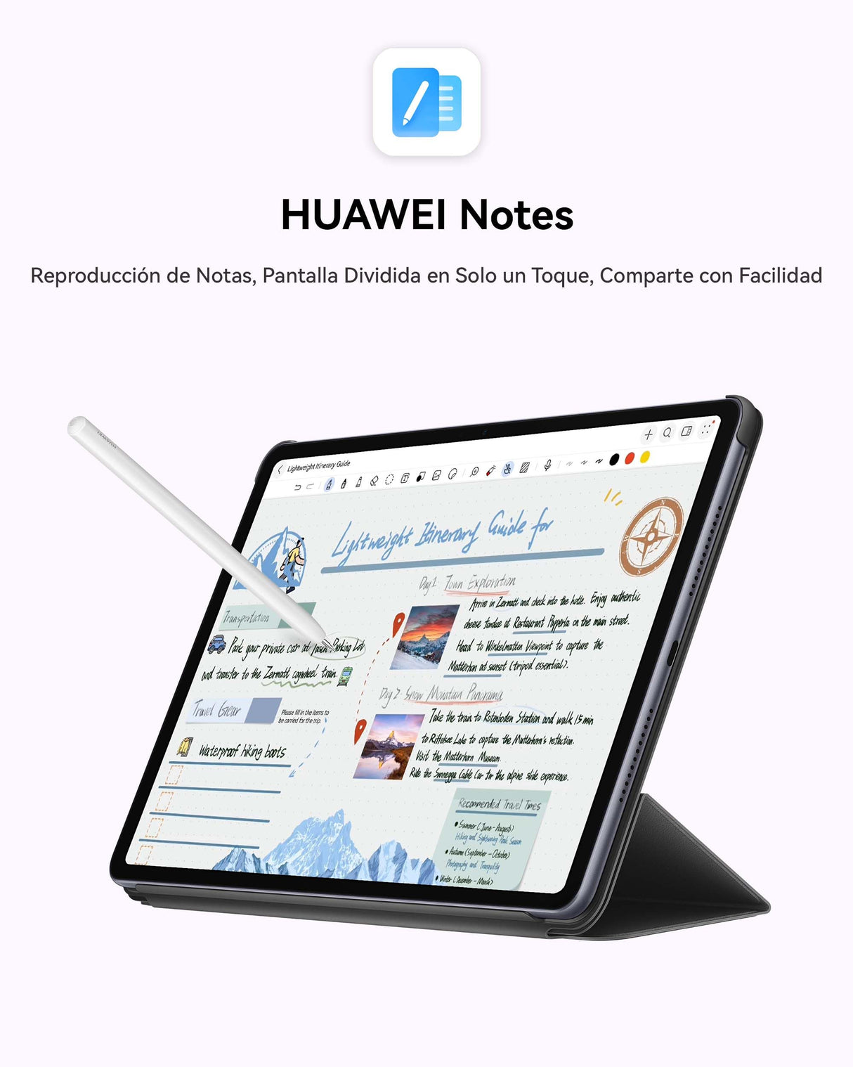 HUAWEI MatePad 11.5 2025 Tablet, Pantalla PaperMatte de 2,5K y 120 Hz Que Comodidad Visual, 8+256GB, Batería de 10 100 mAh, Supercharge de 40 W, Altavoces Cuádruples, M-Pencil