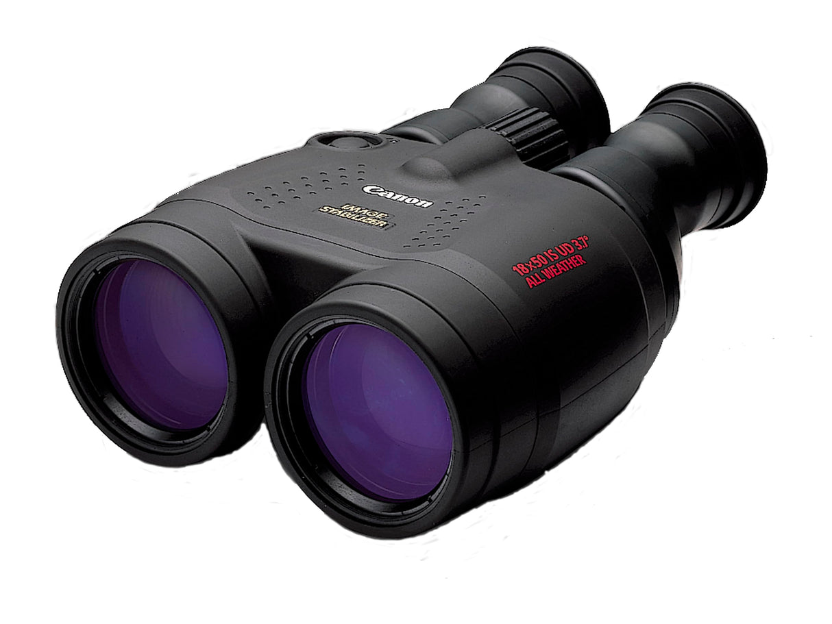 Canon 18x50 IS - Prismático (estabilizador) negro