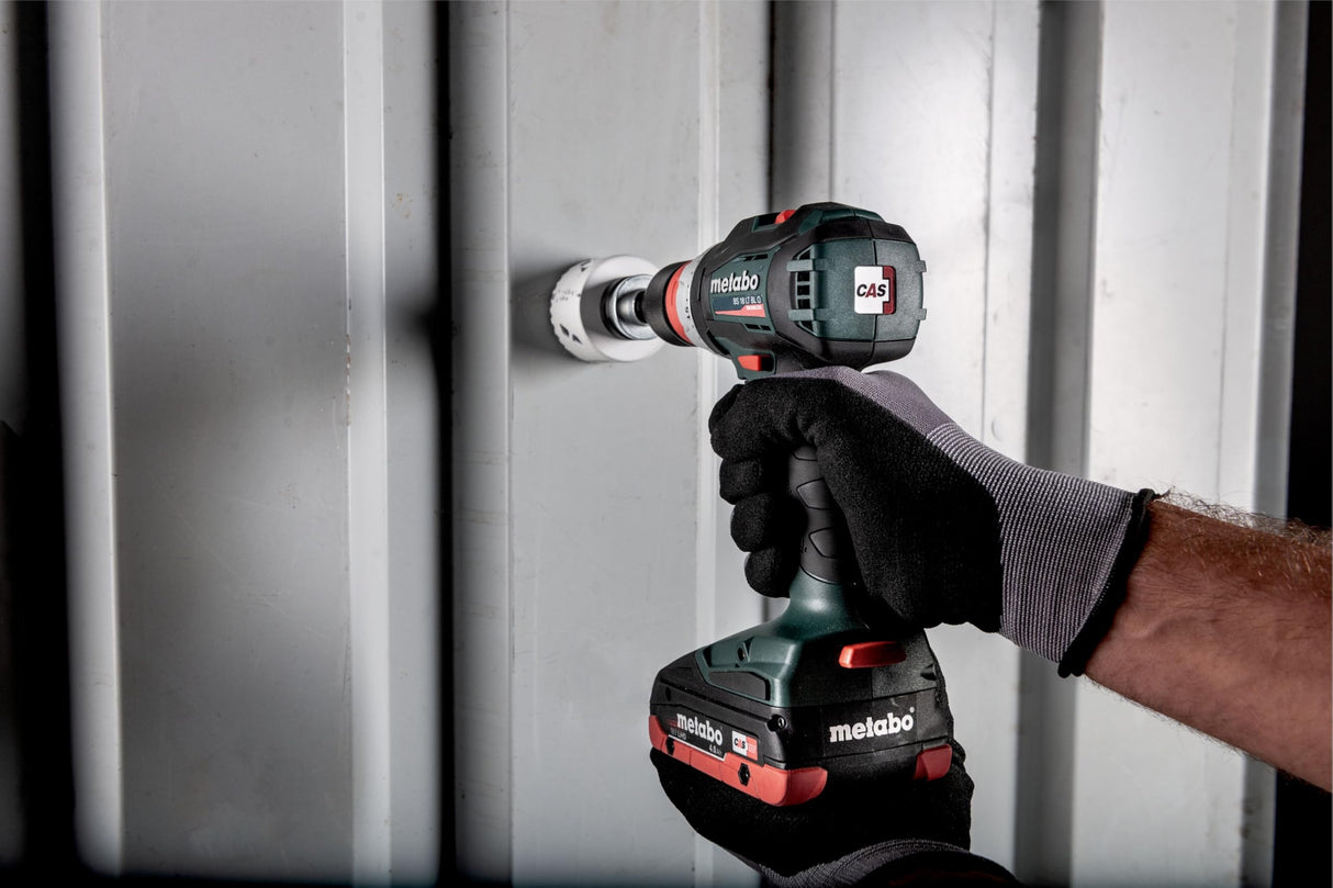 METABO 602334800 - Taladro atornillador sin escobillas a bateria 18V / 2x LiHD 4,0 Ah Li-Ion BS 18 LT BL Q con maletín