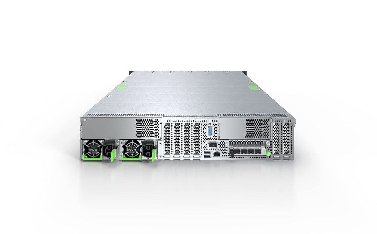 Fujitsu PRIMERGY RX2540 M6 - Servidor - Montaje en Rack - 2U - Dos vías - 1 x Xeon Gold 6346/3.1 GHz - RAM 32 GB - SATA - Intercambio en Caliente de 6,4 cm (2,5")