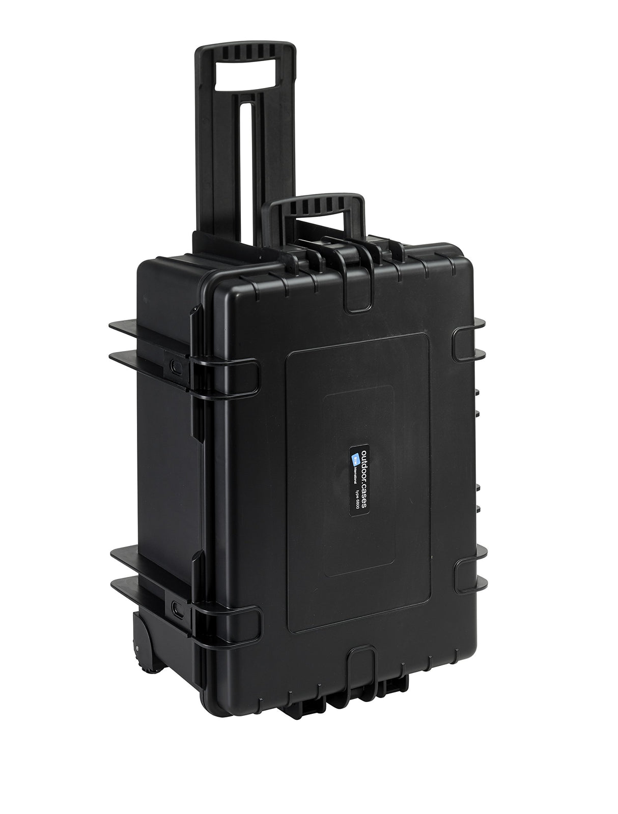 B&W 6800/B/SI Trolley Case Negro - Caja (Trolley Case, Polipropileno (PP), Negro, IP67, Resistente al Polvo, Resistente al Agua, 70,9 L)