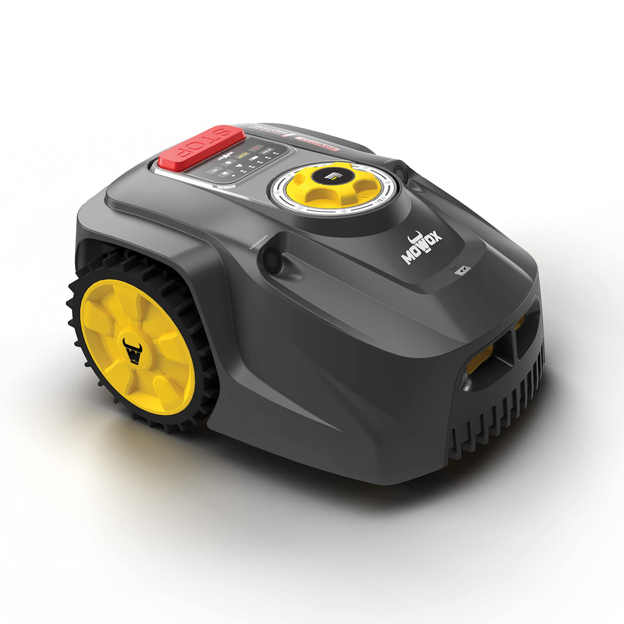 Mowox RM 1000 WIU SN - Robot cortacésped Mowox 20 V/4,0 Ah - 18 cm de Corte - Conectividad WiFi y Bluetooth hasta 30 Metros (1000 m²)
