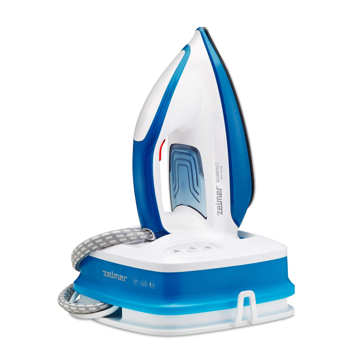 Zelmer ZIS8400 XCompact, 2400 W, 8 bar, 400 g, SmartCare, capacidad 1,6 L, suela Diamond 4D