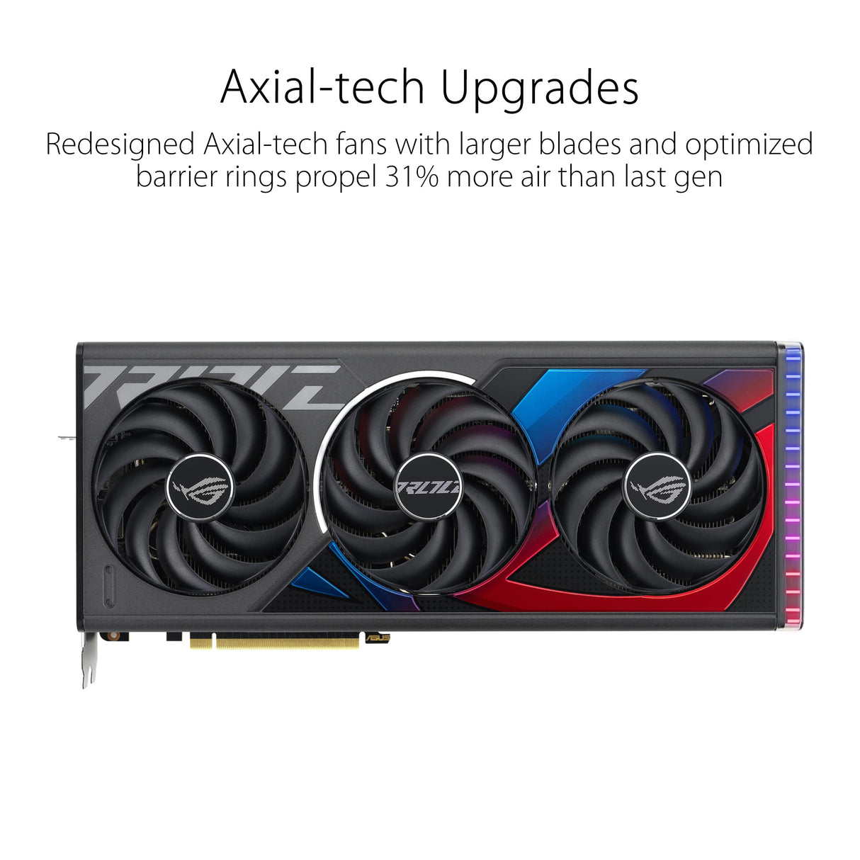 ASUS ROG Strix GeForce RTX 4070 Ti OC Edition - Tarjeta Gráfica Gaming (PCIe 4.0, 12GB GDDR6X, HDMI 2.1a, DisplayPort 1.4a)