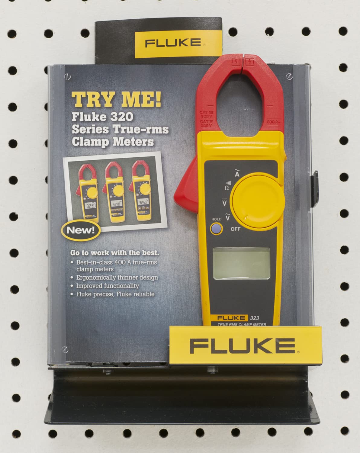 Pinza amperimétrica de verdadero valor eficaz Fluke 323 (TRMS)