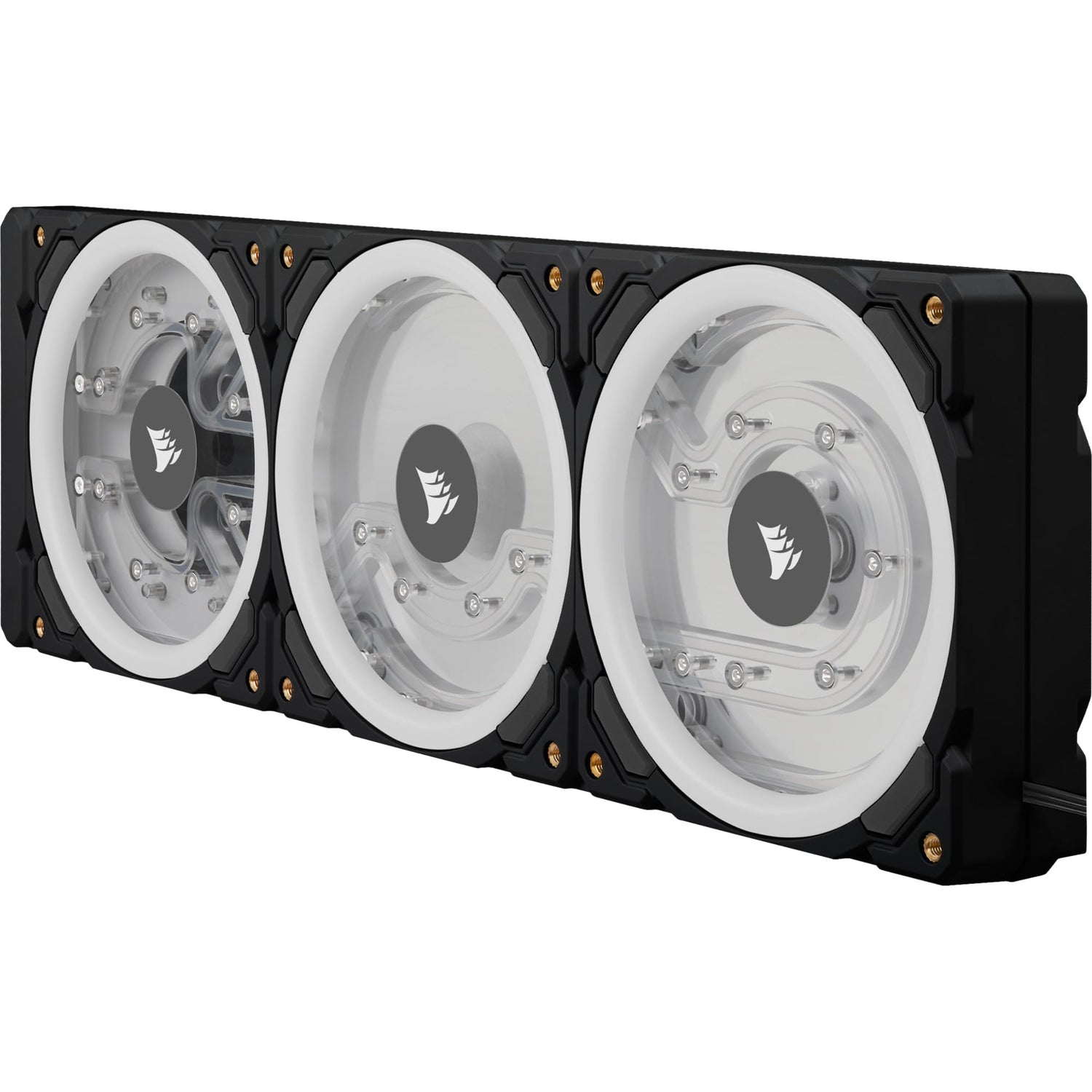 Corsair Hydro X Series XD7 RGB Pack de Bomba/Depósito (Sistema de Placa de Distribución de 360 mm, Bomba PWM D5, Depósito de 140 ml, 36 LED RGB Direccionables Individualmente) Negro