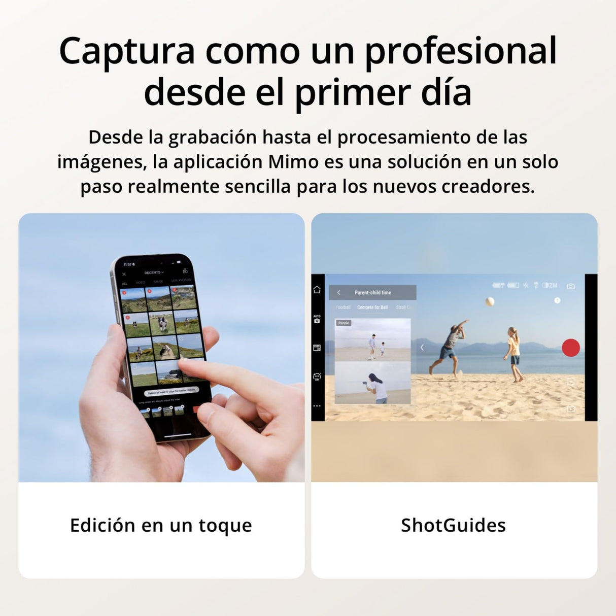 Estabilizador DJI Osmo Mobile 7P para iPhone, Android, Seguimiento Nativo, Iluminación, Estabilizador para movil de 3 Ejes, Inicio rápido, Edición con un Toque, Brazo Extensible y trípode Integrados