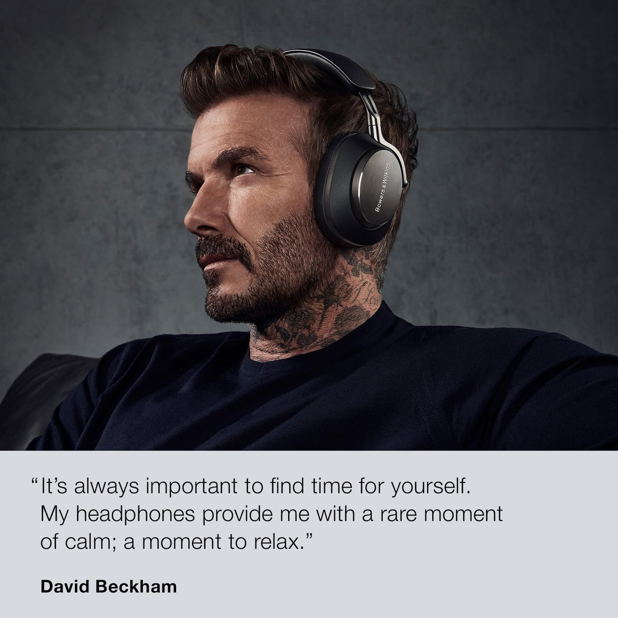 Bowers & Wilkins PX8 Flagship Auriculares inalámbricos con cancelación de Ruido con Bluetooth 5.0 y Carga rápida, 30 Horas de reproducción de Alta resolución y micrófono Integrado, Color Negro