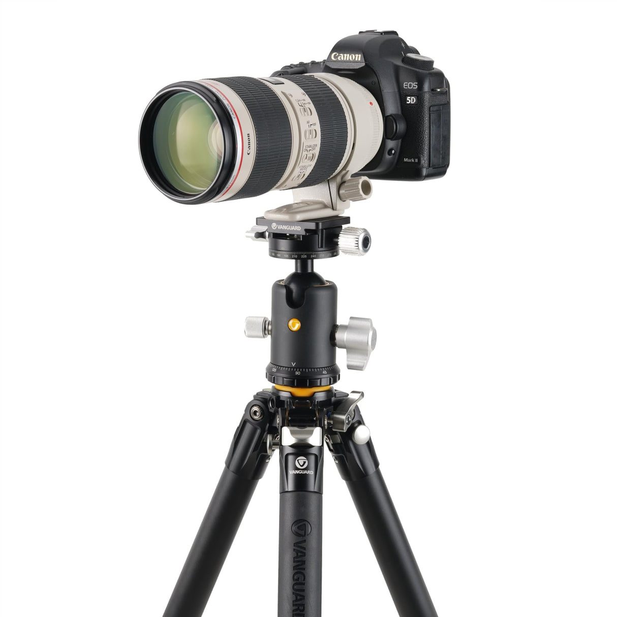 Vanguard Veo 5 304AB250S - Trípode de Viaje de Aluminio, rótula de Bola