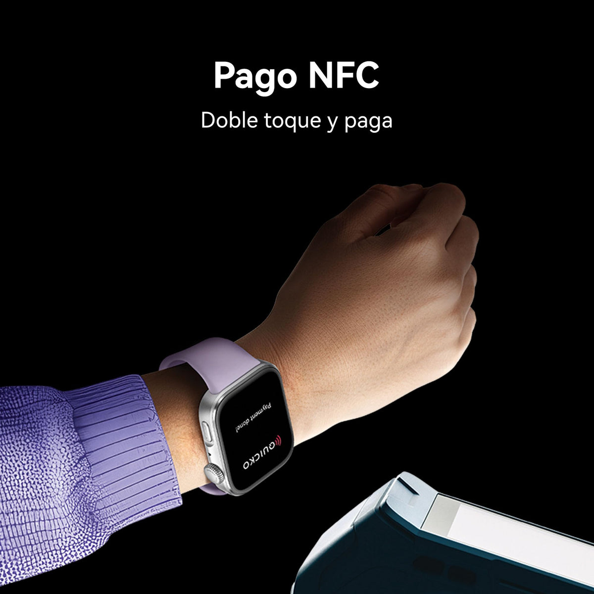 HUAWEI Watch FIT 4 Smartwatch, Brillo máximo de 2.000 nits, Pago por NFC, Barómetro, Dual –Band GPS, Carga Inalámbrica, Ultrafino, Monitor de Actividad Física