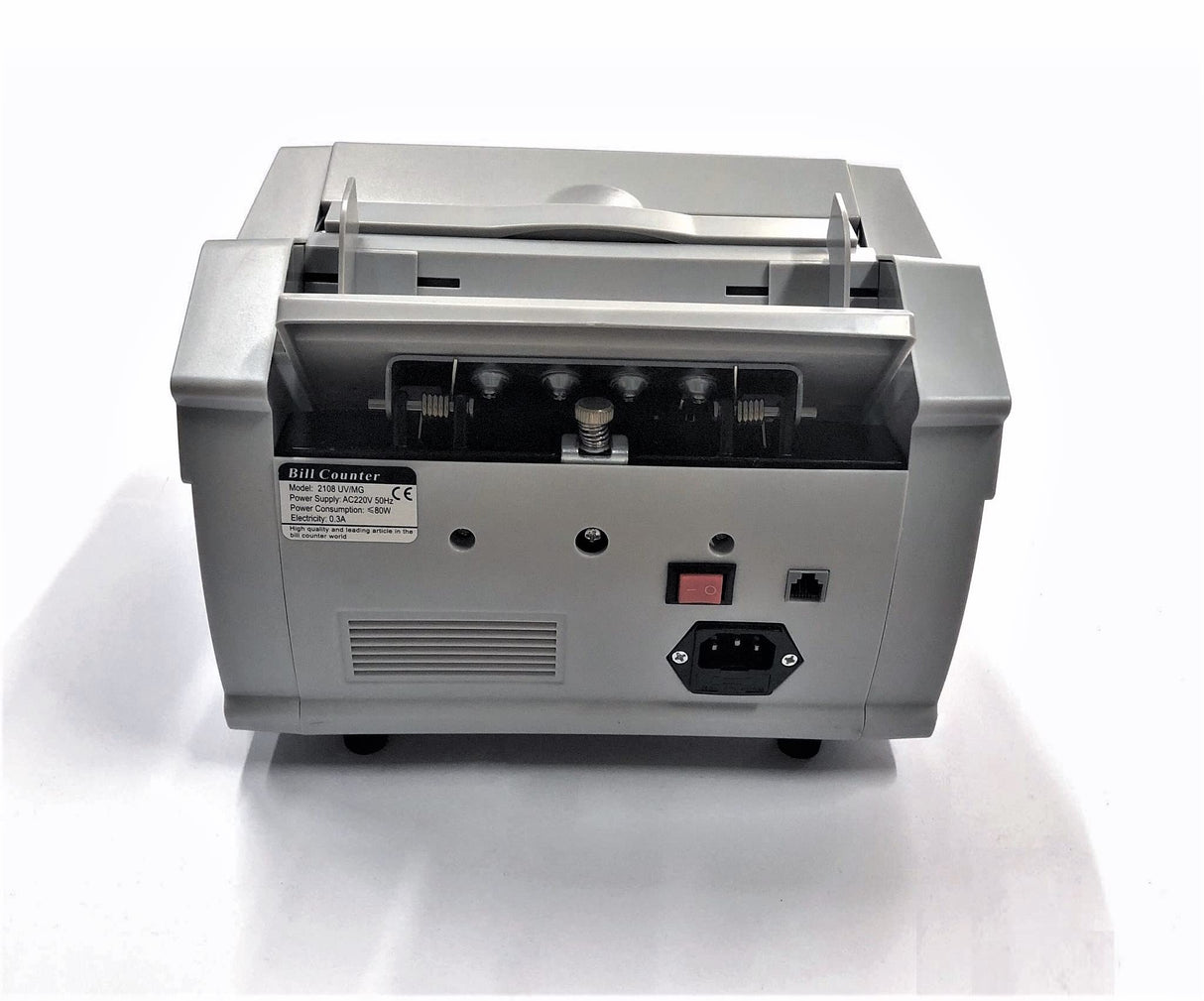 TEMPO DI SALDI Cuenta de Billetes Profesional con Detector de Billetes Falsos y 2 Pantallas LED