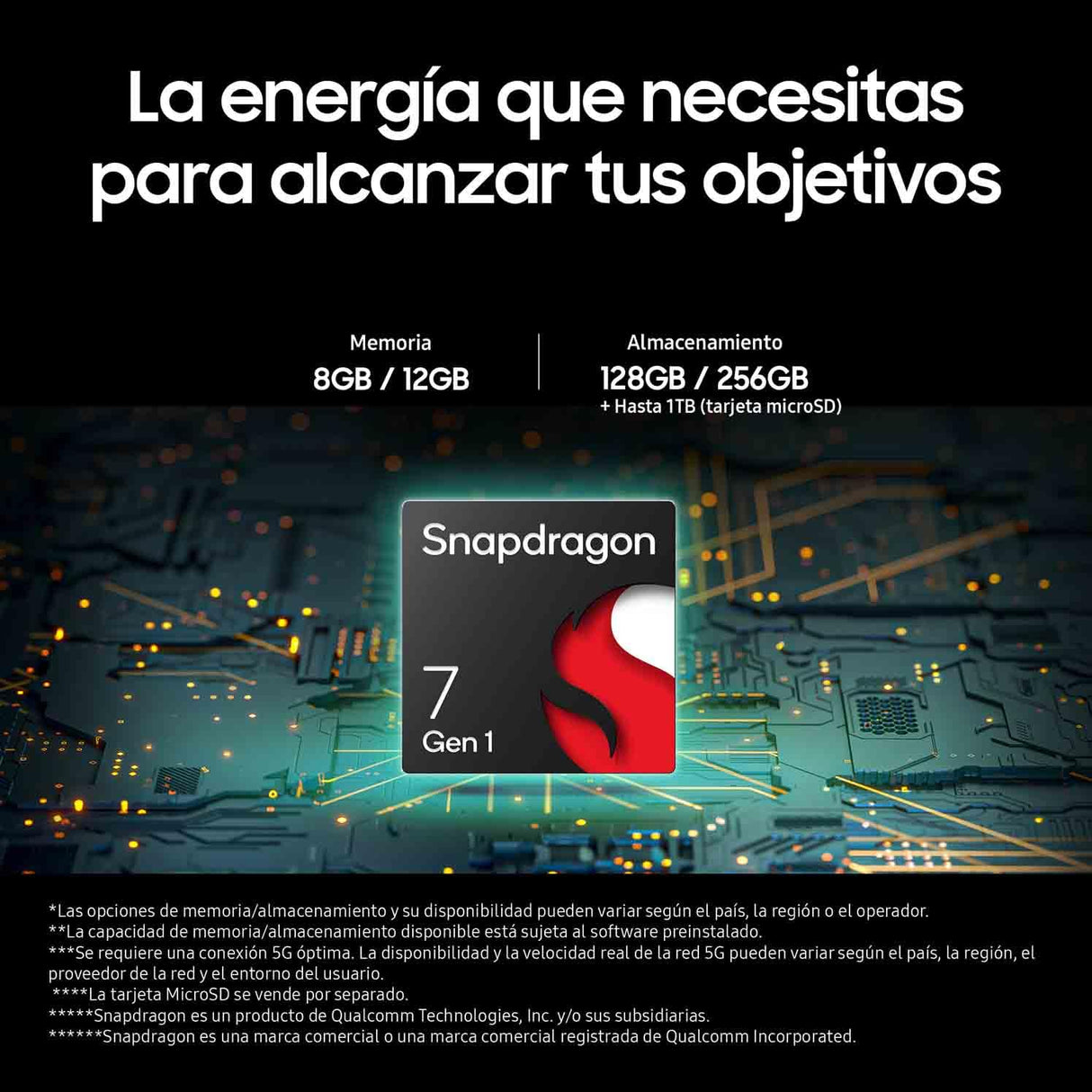 Samsung Galaxy M55 5G 256GB - Teléfono Móvil Android, Smartphone Libre, Pantalla 6,7" FHD+Super AMOLED+, Negro (Versión Española)