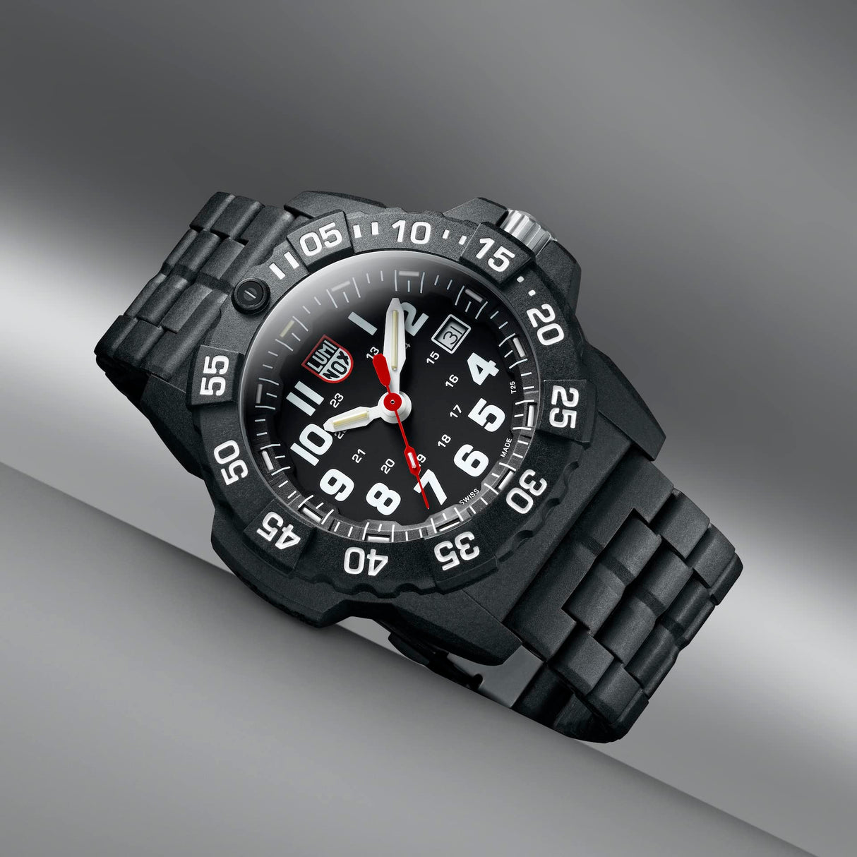 Luminox Reloj Analógico para Hombre de Cuarzo con Correa en Fibra de Carbono XS.3502.L