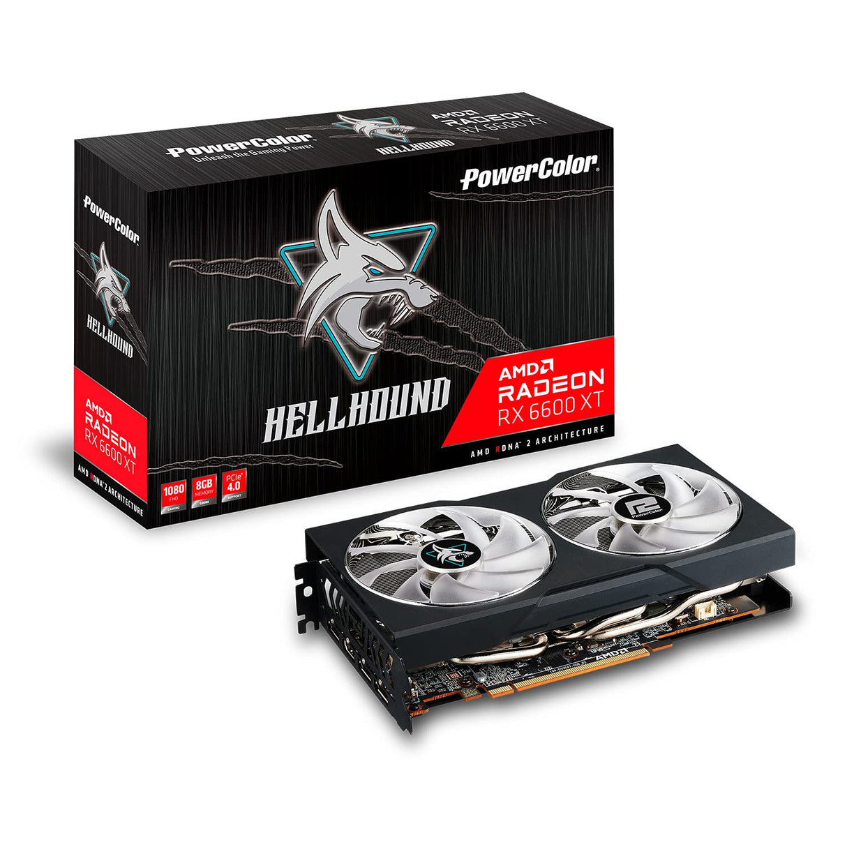 Powercolor Hellhound RX6600XT 8Gb 128BIT Gddr6