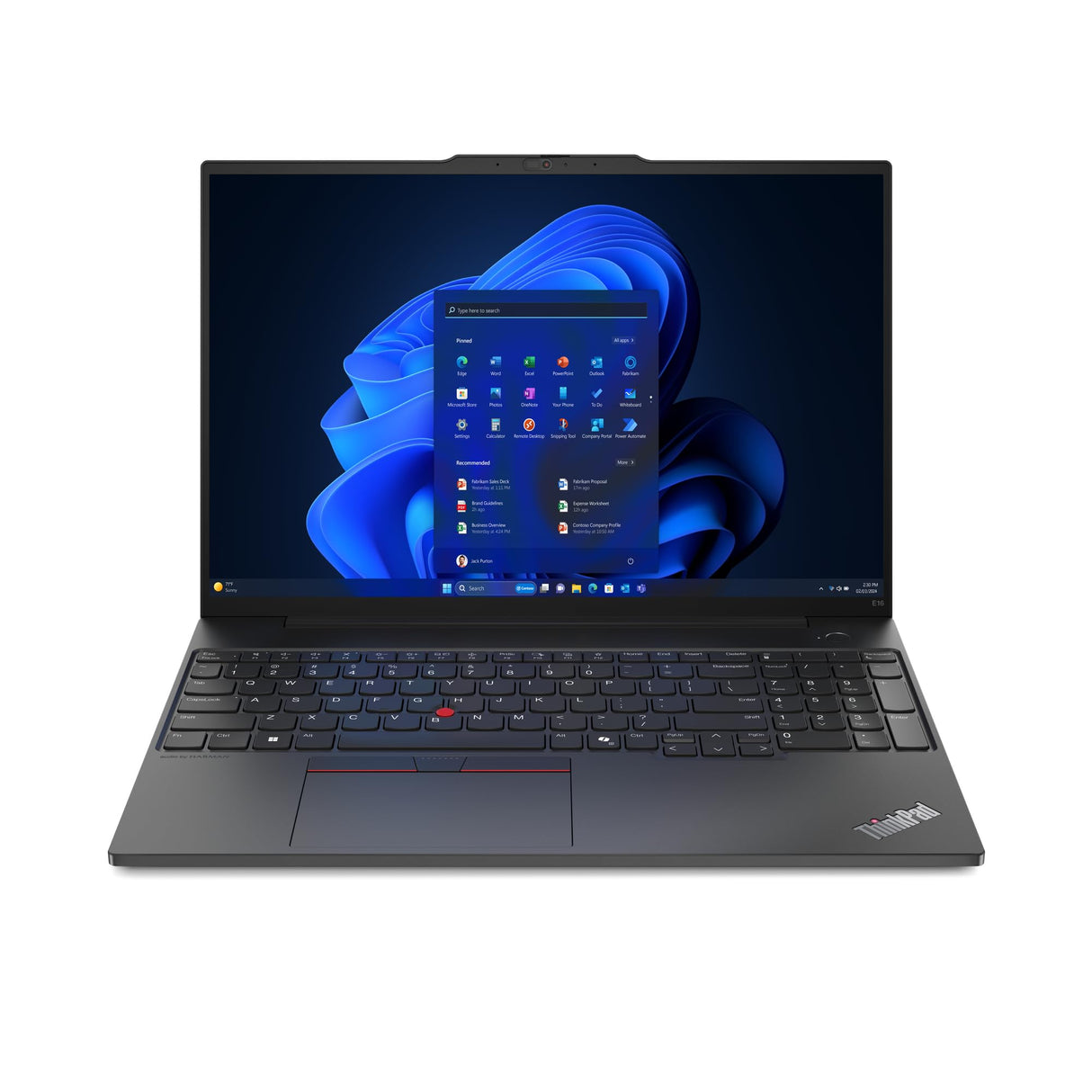 Lenovo ThinkPad E16 G2 21MA000HGE - 16" WUXGA, Intel Ultra 5 125U, 8GB, 256GB, Windows 11 Pro