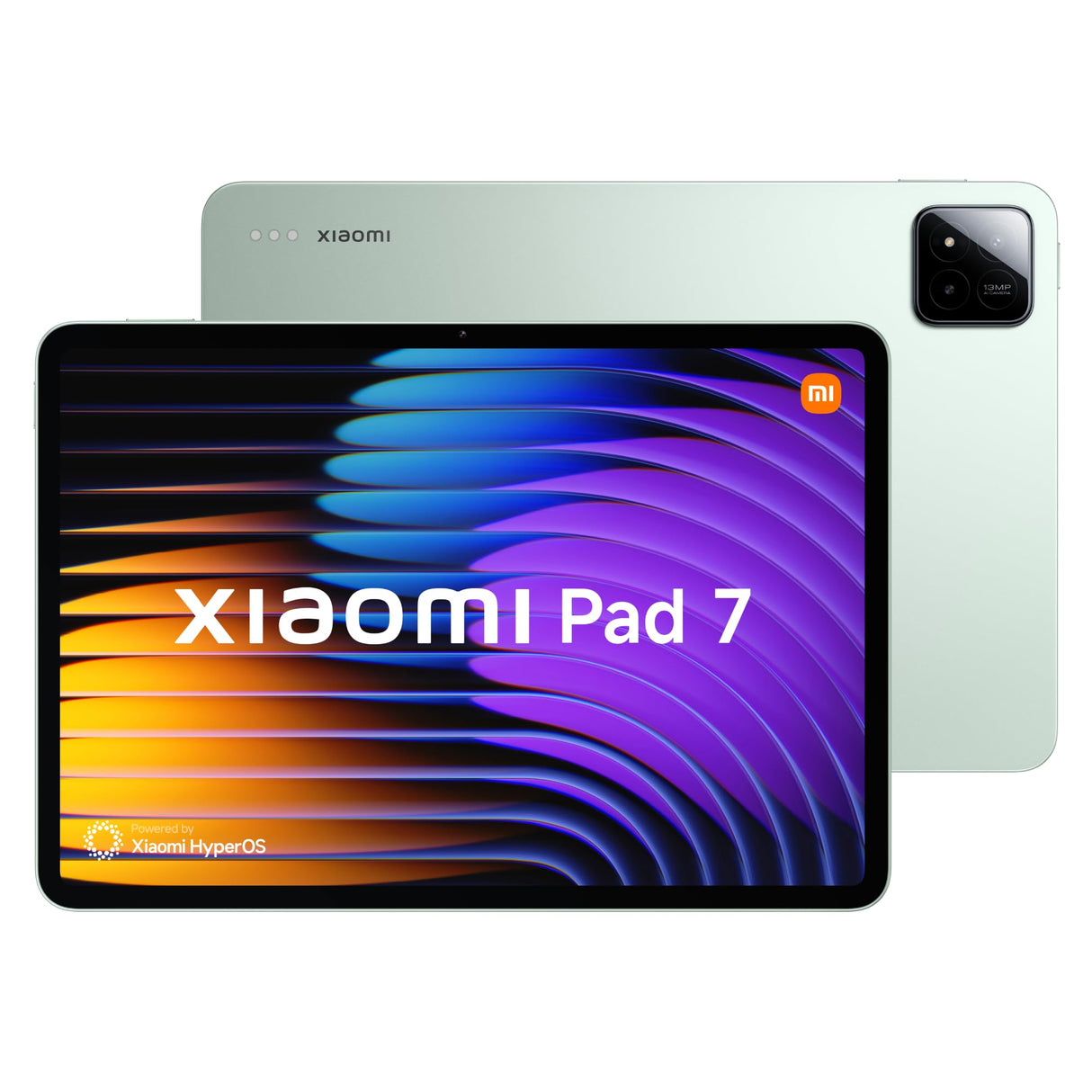 Xiaomi Pad 7, 11,2" Tableta, 8 128G + Funda Oficial - 8850mAh Batería, 45W HyperCharge, HyperAI - Verde