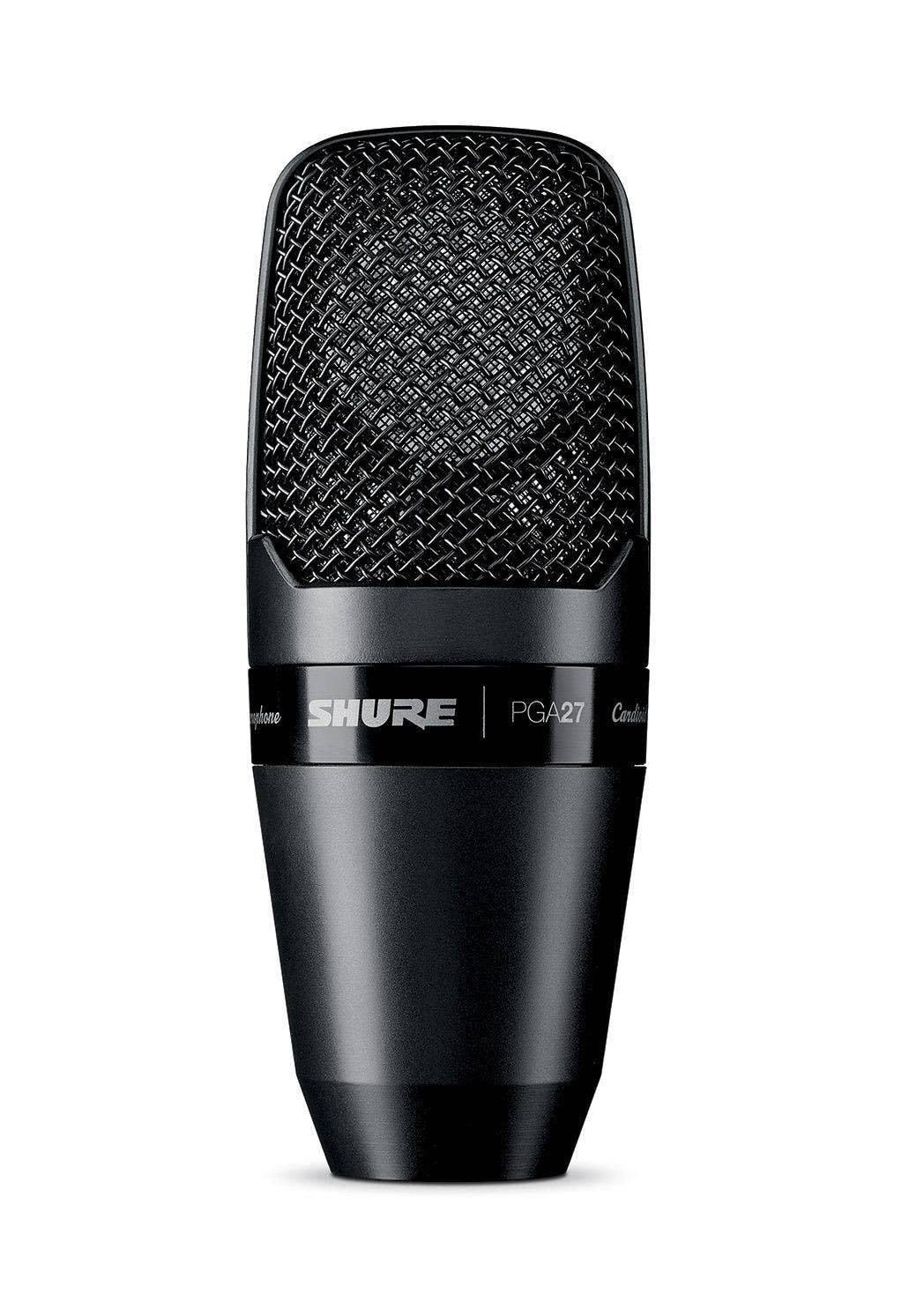 SHURE PGA27-LC - Micrófono de Condensador Cardioide, color Negro