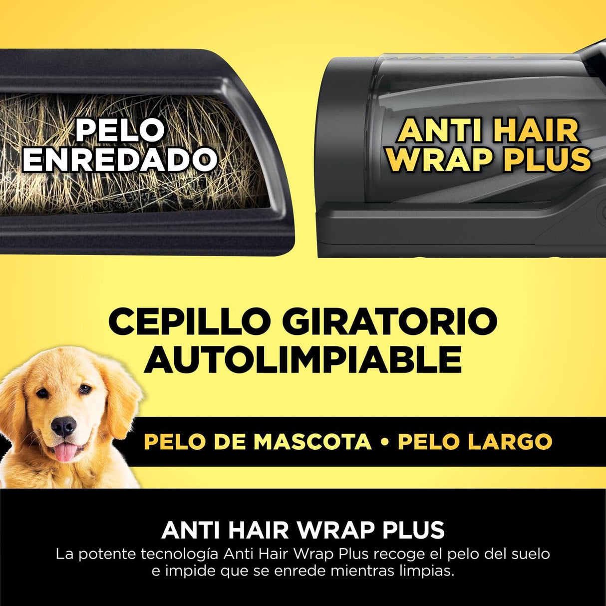 Shark PowerDetect Aspiradora sin Cable, DuoClean Detect, Limpieza inversa, Anti-Hair Wrap Plus, autonomía 70 min., cepillos Estrecho, multisuperficie, para Pelo de Mascota, Modo Mano, Gris, IP1251EUT