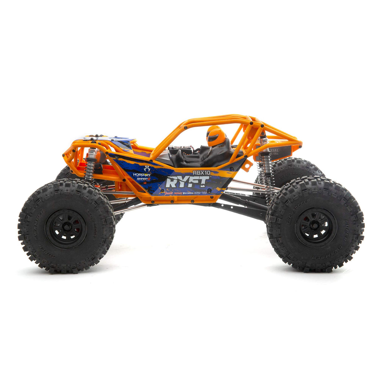 Axial 1/10 RBX10 Ryft 4WD Brushless Rock Bouncer RTR, Naranja