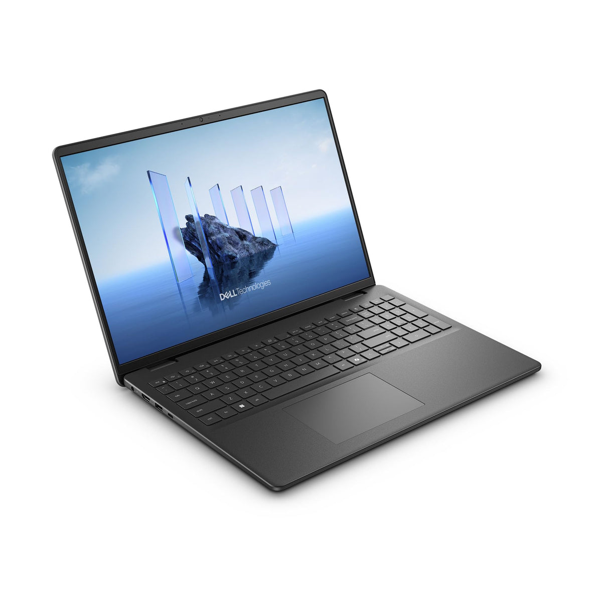 DELL 16 x DC16250 Laptop - 16" FHD+ 16:10 (1920x1200), Intel Core 5 Series 1, Intel UHD, 16GB DDR5 RAM, 512GB SSD, Windows 11 Home, Backlit AZERTY Keyboard, Fingerprint Reader - Black