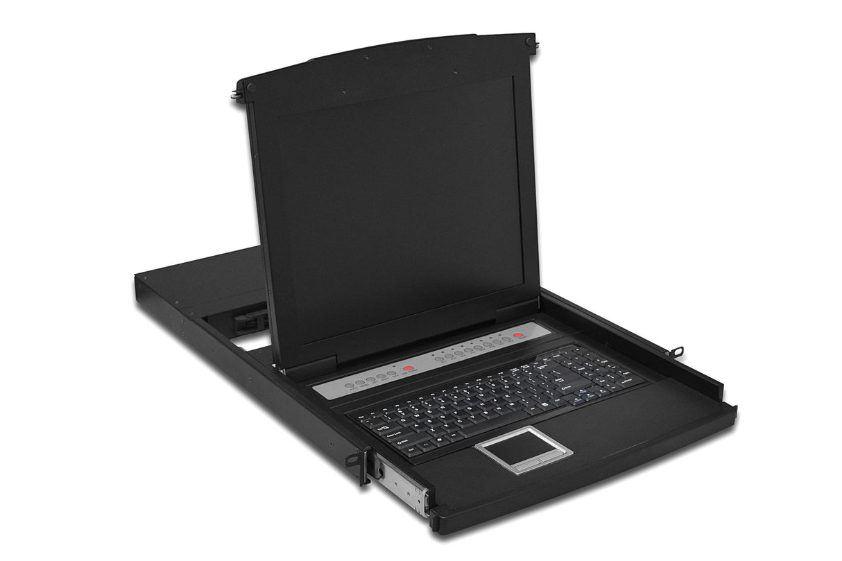 Digitus DS-72002RU - Consola de Rack (43,2 cm (17"), 1920 x 1080 Pixeles, TFT, 1000:1, 16,78 Millones de Colores, 446 mm)