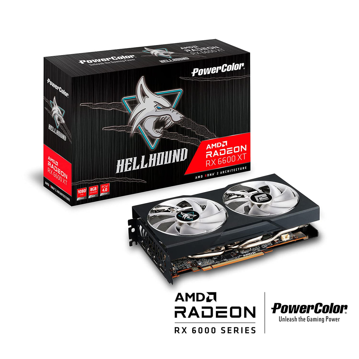 Powercolor Hellhound RX6600XT 8Gb 128BIT Gddr6
