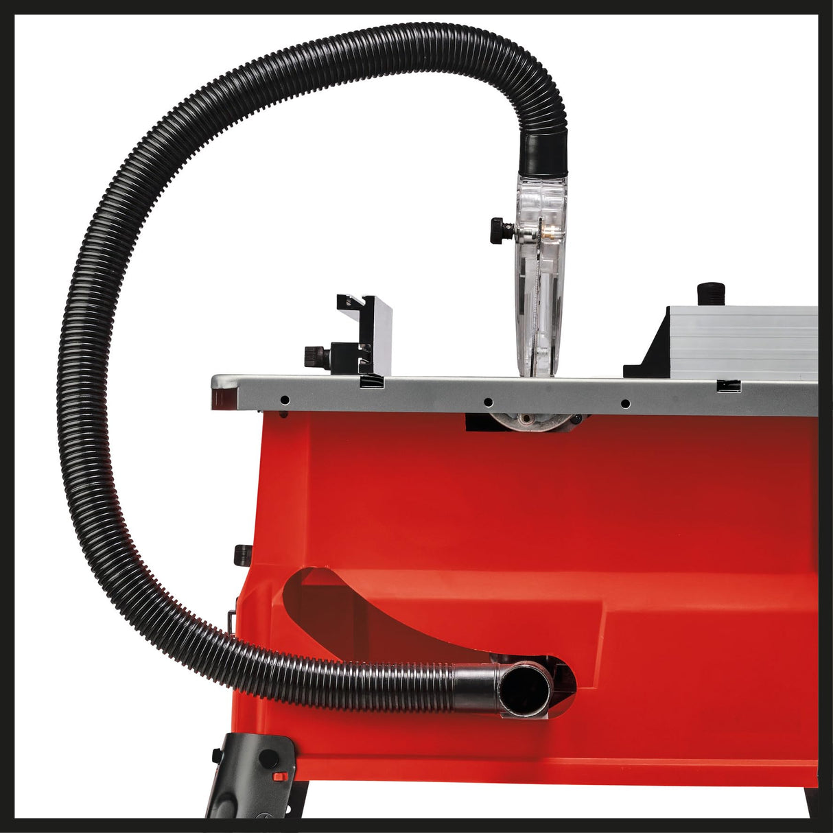 Einhell Sierra circular de mesa TC-TS 2025/3 eco (máx. 2000 W, tope angular, tope paralelo, conexión de aspiración en la carcasa y protección de hoja de sierra, incl. hoja de sierra de metal duro)