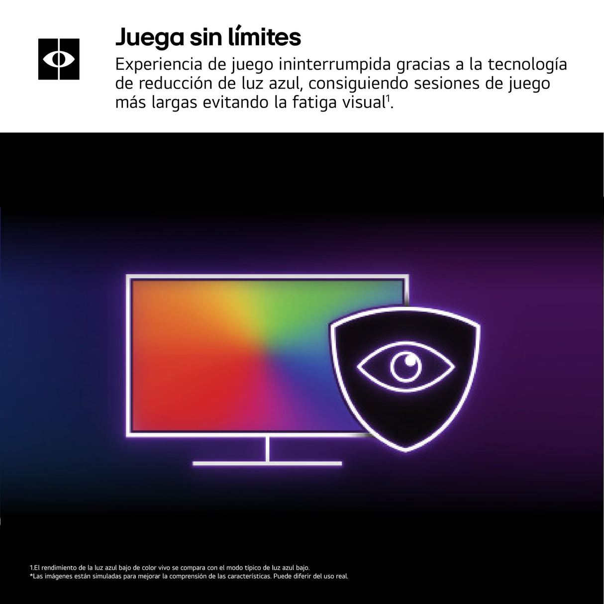 LG 32GX850A-B - Monitor Gaming Ultragear OLED, 32", 4K (3840 x 2160), 165 Hz, 0.03 ms (GTG), Dual Mode, G-Sync Compatible y FreeSync Premium Pro, Inclinación y Altura Ajustable, Morado Grisáceo
