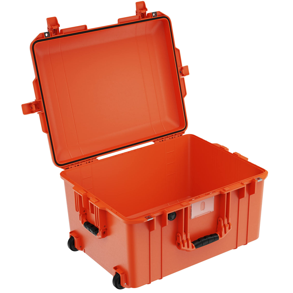 PELI 1607 Air Maleta Protectora Ligera para Equipos de Foto y vídeo Profesionales, estanca e Impermeable al Polvo, 63L de Capacidad, Fabricada en EE.UU, sin Espuma, Color Naranja